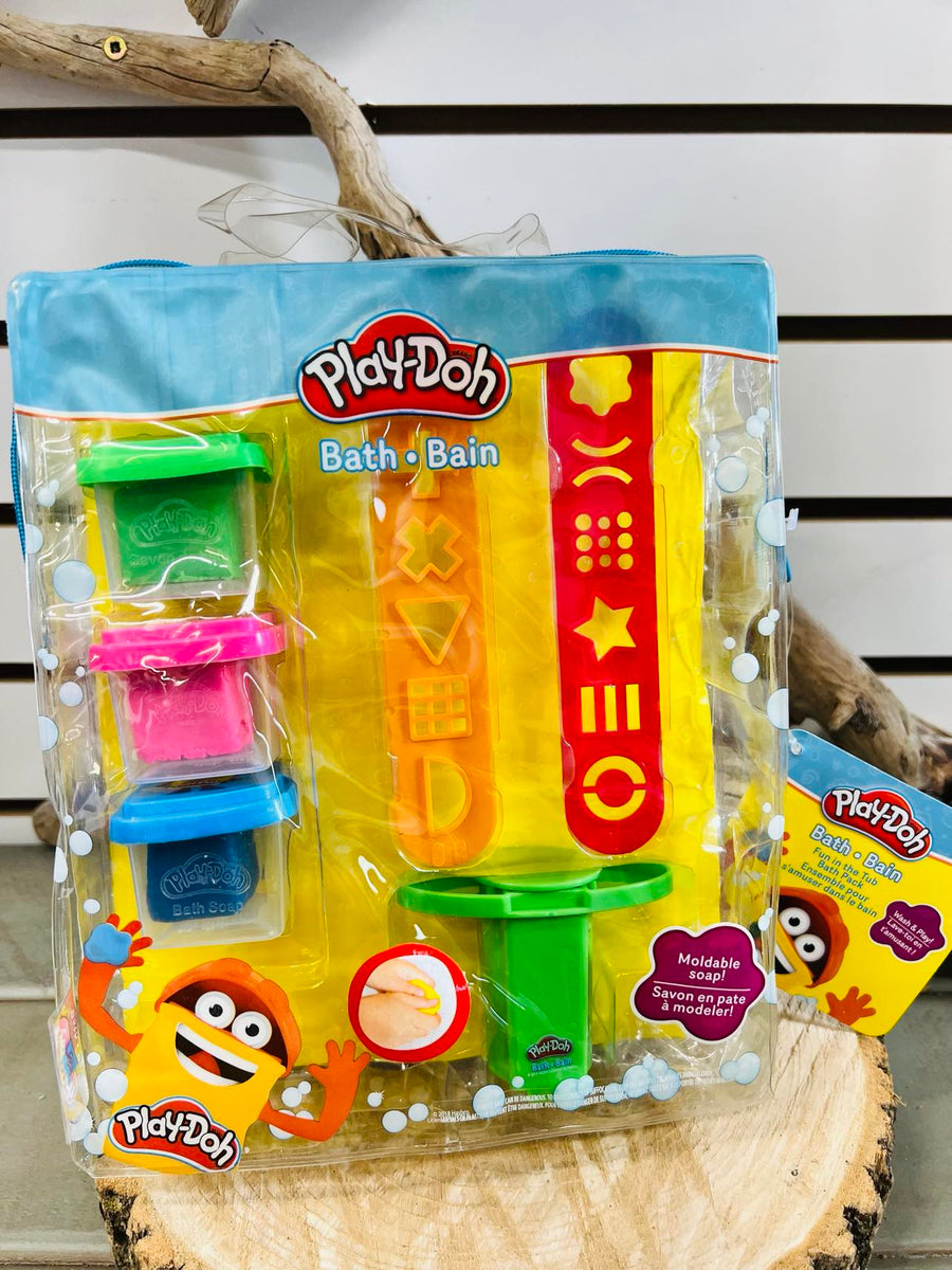 NEW PlayDoh Soap & Molder Bath Set! BathTime Play, moldable soaps , c