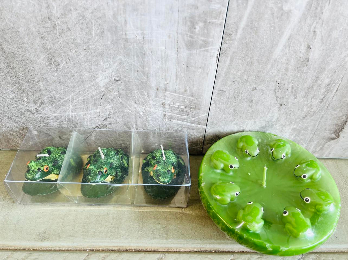 New set of Frog Candles The Warehouse Liquidation