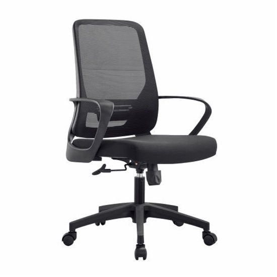 New Gravitti Premium Mesh Wide Back Manager's Chair, Black The