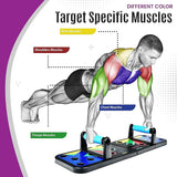 New MG Multi-Function Foldable Pushup Board, Muscle max Push Up Board for Floor, Fitness Strength & Exercise Training Equipment for Home Workout