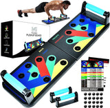 New MG Multi-Function Foldable Pushup Board, Muscle max Push Up Board for Floor, Fitness Strength & Exercise Training Equipment for Home Workout