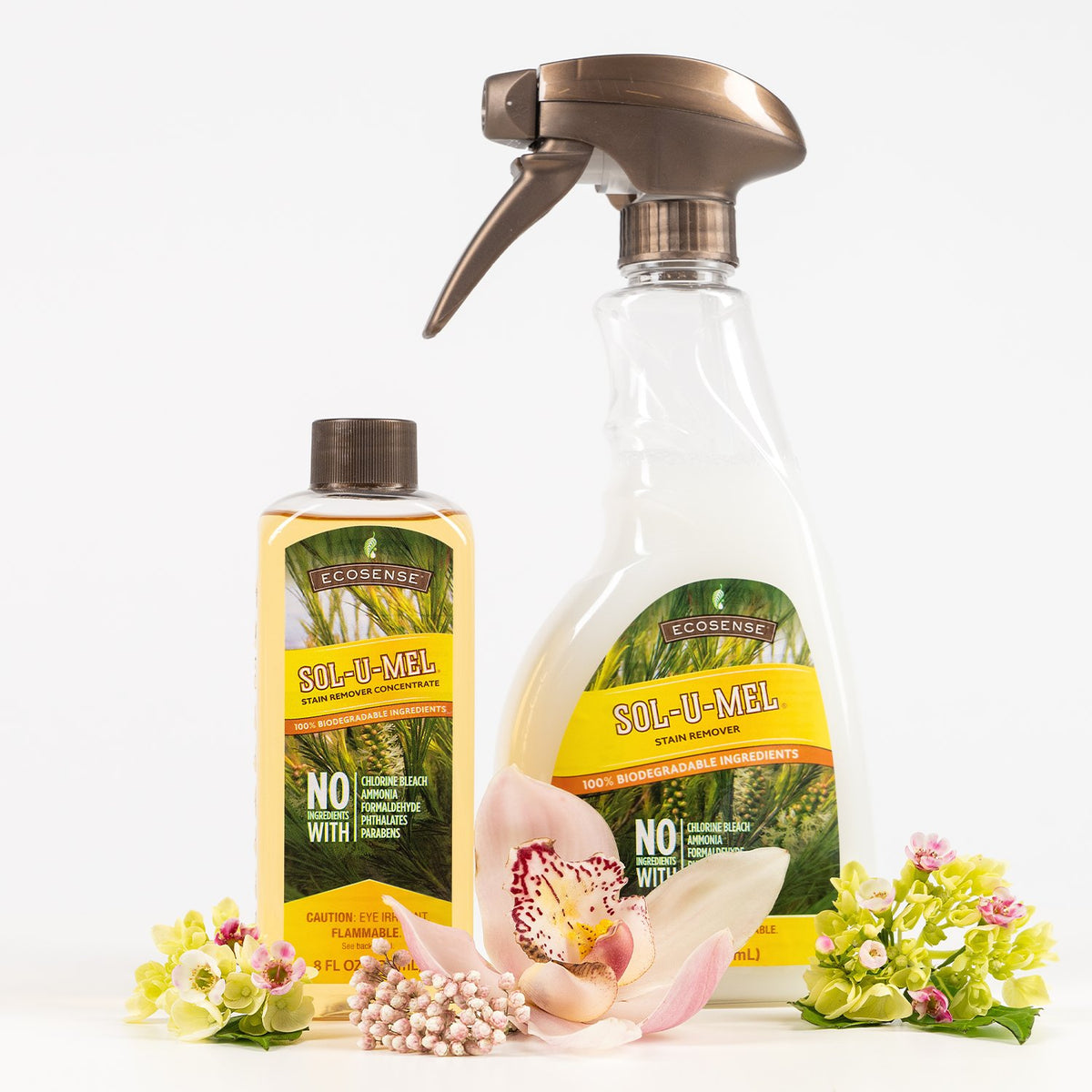 NEW SolUMel® Lemon Blossom Stain Remover & Stain Remover Concentrate