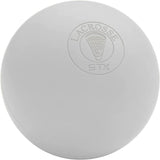 New STX Lacrosse Official Lacrosse Balls - 6 Pack, White