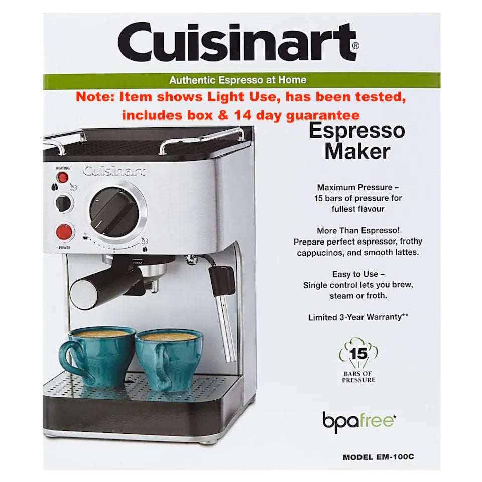 Cuisinart em100c sale