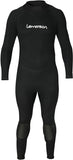 New with tags! Lemorecn Mens Wetsuits Jumpsuit Neoprene 3/2mm Full Body Diving Suit, Black, Sz XL! See size chart in pics