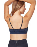 Women's LIVVY NAVY MIST SPORTS BRA, Sz S! Featuring interior mesh for ventilation and durable twist-proof straps, Retails $62+
