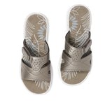 New with tags! Time and Tru Women's Mandy Sandals! Gold Sz 8!