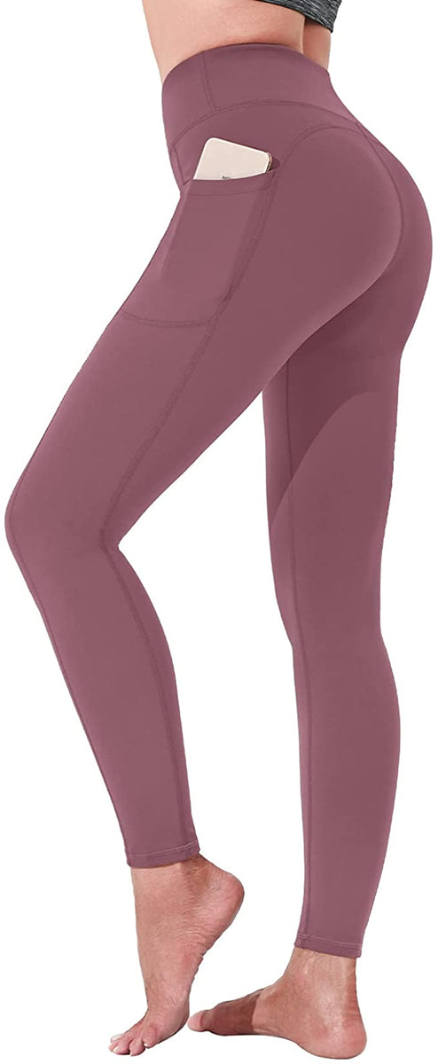 polygon, Pants & Jumpsuits, 23 Womens Polygon Dusty Pink Leggings With  Thighs Pockets Size Large
