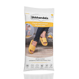 New Shhhandals | Unisex Anti-Slip Waterproof Comfort Pool Slides in Yellow, Sz M Fits women 7.5-8.5 & men 5.5-6.5