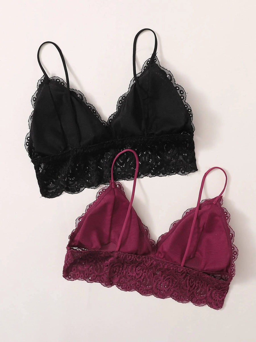 New Avidlove Lingerie Set Women Lace Bra and Panty Sexy Two Piece