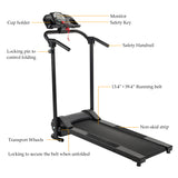 New Zelus Electric Treadmill Motorized Running Machine w/ APP Control & Holder Design! Retails $795+