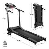 New Zelus Electric Treadmill Motorized Running Machine w/ APP Control & Holder Design! Retails $795+