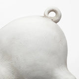 NEW Retails $238, Hogbadi White Skillfully Crafted Resin Flying Pig Wall Hanging in a Rustic White Finish