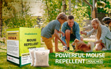 NEW Mouse Repellent Pouches: Mouse Repellent - Natural Rodent Repellent - Mice Repellent with Peppermint Oil - Rat Repellent - Plant-Based Formula - Safe for Kids & Pets - for a Rodent-Free Home