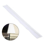 NEW Kitchen Silicone Stove Counter Gap Cover Kitchen Spill cabinet non slip edge Guard counters kitchen White 25Inch