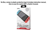 NEW Nyko Thin Case for Nintendo Switch OLED - Clear [Nintendo Switch Accessory] No Box, includes Manual & plastic protectant