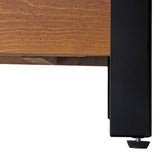 NEW Grapevine Low-Profile Planter, FSC Recycled Wood, Rectangular, 37IN x 12.6IN, Medium Brown, Retails $109! Plants NOT included