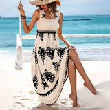 NEW Bovuf Apricot Sleeveless Strap Maxi Dress, Sz L, Retails $95