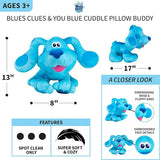 NEW Retails $54, Kids Bedding Super Soft Plush Cuddle Pillow Buddy, One Size, Blues Clues