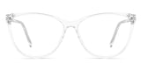 NEW Lensmart Oren Cat-eye Transparent Blue Light Blocking Glasses for Women, Clear