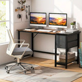 NEW in box! MULTIGOT 55" Home Office Desk with Storage Headphone Hook Shelf & 2 Drawers Laptop Desk, Retails $209+