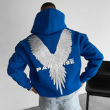 NEW Helloice Oversized Parrot Paradise Hoodie, Men's Sz M would fit size large easily, Retails $54+