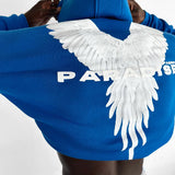 NEW Helloice Oversized Parrot Paradise Hoodie, Men's Sz M would fit size large easily, Retails $54+