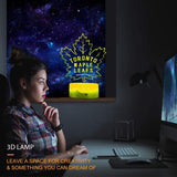 NEW Retails $50, 3D Maple Leaf Night Light, Maple Tress Lamp, 7 Color Changing with Remote Control+Timer+Dim, Christmas Birthday Gifts for Girls Boys Men Women