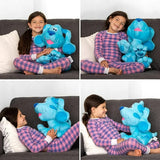 NEW Retails $54, Kids Bedding Super Soft Plush Cuddle Pillow Buddy, One Size, Blues Clues