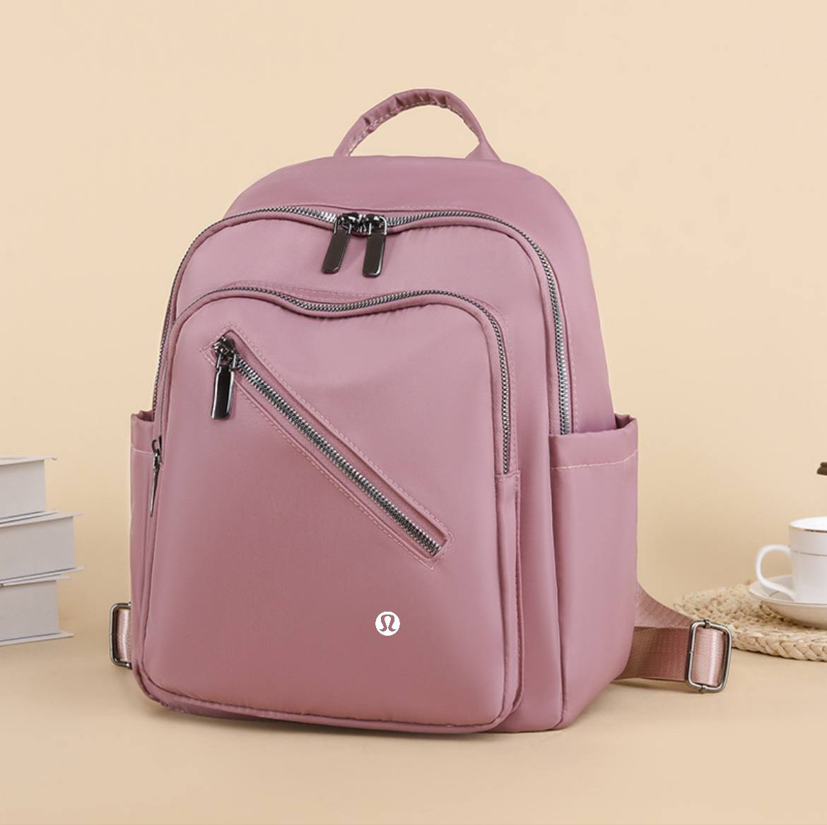 Inspired by Lulu Backpack No. 242719, 4 Colors, Size 26*12*33cm, Tax Included