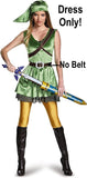 NEW Disguise Women's Legend Of Zelda Link Adult Costume, DRESS ONLY, Sz L, Retails $58