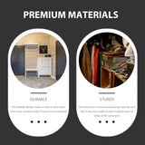 NEW EXHUMKY Shoe Rack Small Space Pp Material Multi 1Pcs Home Supplies