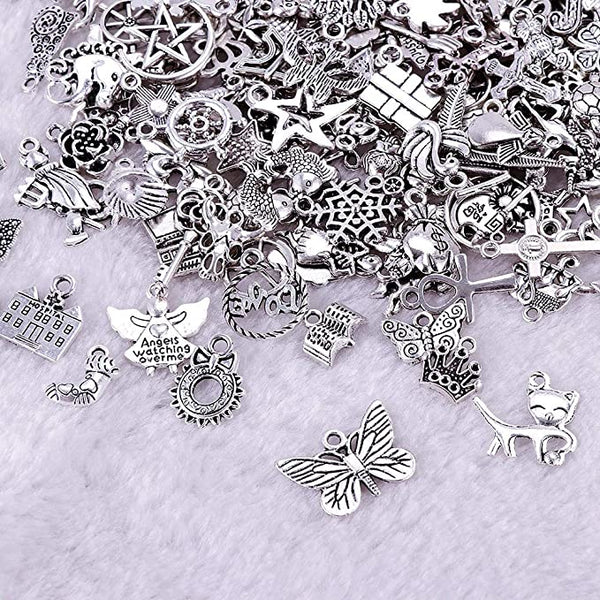 New 200 Pieces Charms for Jewelry Making Wholesale Bulk, Mixed Tibetan –  The Warehouse Liquidation