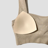 NEW Seamless Medium Support Sports Bra for Active Women, Sz L