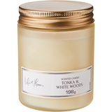 NEW Life At Home Tonka & White Woods Scented Candle