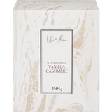 NEW Life at Home Scented Candle Vanilla Cashmere, cozy and addictive, this scent blends coconut crème with vanilla, spun sugar, and cashmere musk on a bed of sheer woods.