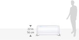 NEW Regalo 43" Swing Down Bed Rail Guard, with Reinforced Anchor Safety System, White