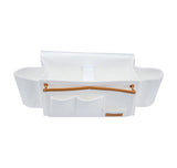 NEW OrganizeMe Felt Bedside Caddy- White! Keep all of your essentials close with this handy caddy!