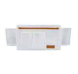 NEW OrganizeMe Felt Bedside Caddy- White! Keep all of your essentials close with this handy caddy!