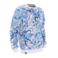 NEW Freshhoods Unisex Blue Garden Sweatshirt - Size Large Retails $68+