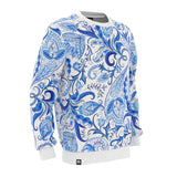 NEW Freshhoods Unisex Blue Garden Sweatshirt - Size Large Retails $68+