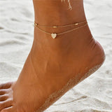 NEW Anklets Simple Dainty Foot Jewelry for Women, Silver/Gold/Rose Gold