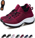 NEW Comfortwear Ortho Stretch Cushion Shoes for Women, Ortho Stretch Cushion Shoes for Women, Burgundy, Sz 6.5