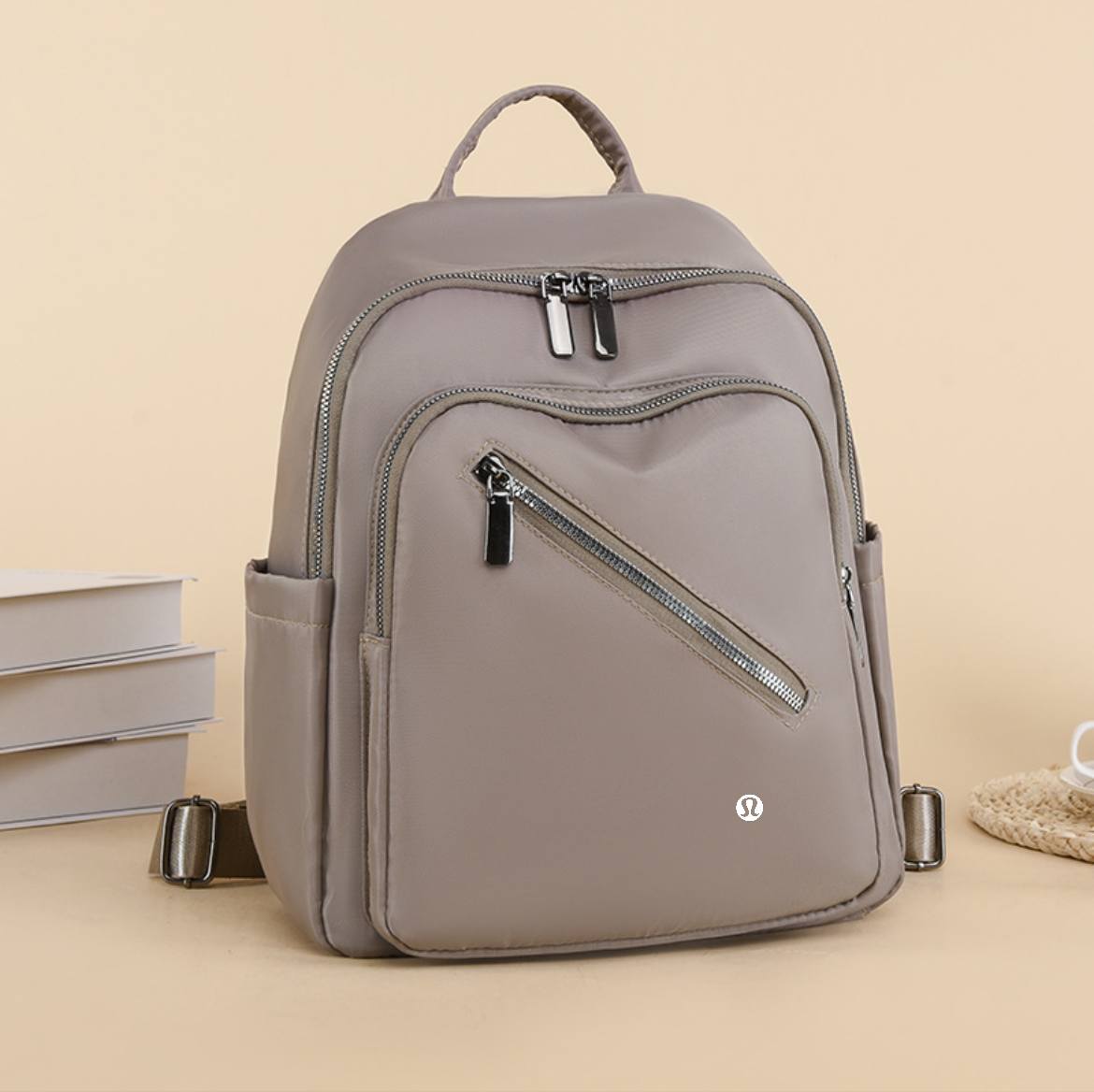 Inspired by Lulu Backpack No. 242719, 4 Colors, Size 26*12*33cm, Tax Included