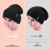 NEW FURTALK Toddler Beanie for Boys Girls Baby Kids Beanies Knit Winter Hat- Cream! Fits 0-3 Years