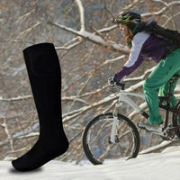 NEW Greyghost Battery Powered Heated Socks, Electric Heating Sox, for Men Women, Winter Foot Thermo Warmers, for Outdoor Sports Skiing Ice Fishing Climbing Hiking Hunting Biking