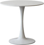 Retails $579+ New in box! 32 Inch Round TULIP Dining Table, Bistro Bar Table, Tulip Restaurant Leisure Table, White
