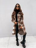 Warm Plaid Shirt 23, 4 Colors, Size: S-2XL, Tax Included