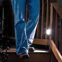 NEW Mr. Beams MB530 Stair Light Motion-Sensing Battery Powered LED White! Keep pathways, stairways and walkways safer with motion-sensor path lighting! Retails $21+