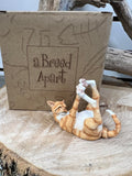 NEW IN BOX Collectible Country Artist A Breed Apart Figurine - Orange Tabby Cat Tinkerbell